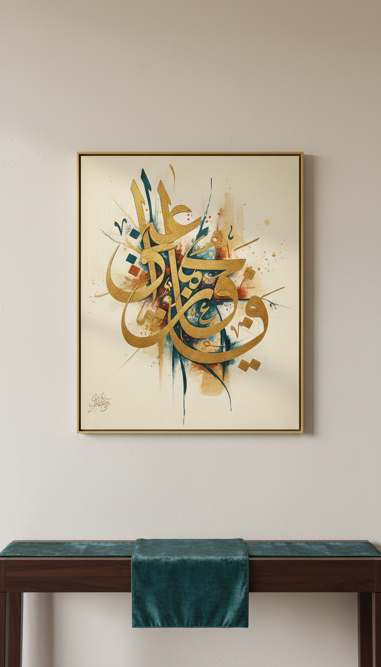 Archival Calligraphy Print Limited Edition